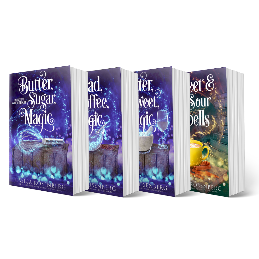 Baking Up a Magical Midlife Series - Witchy Paranormal Women's Fiction - 4 Book Bundle - Paperback Book Bundle