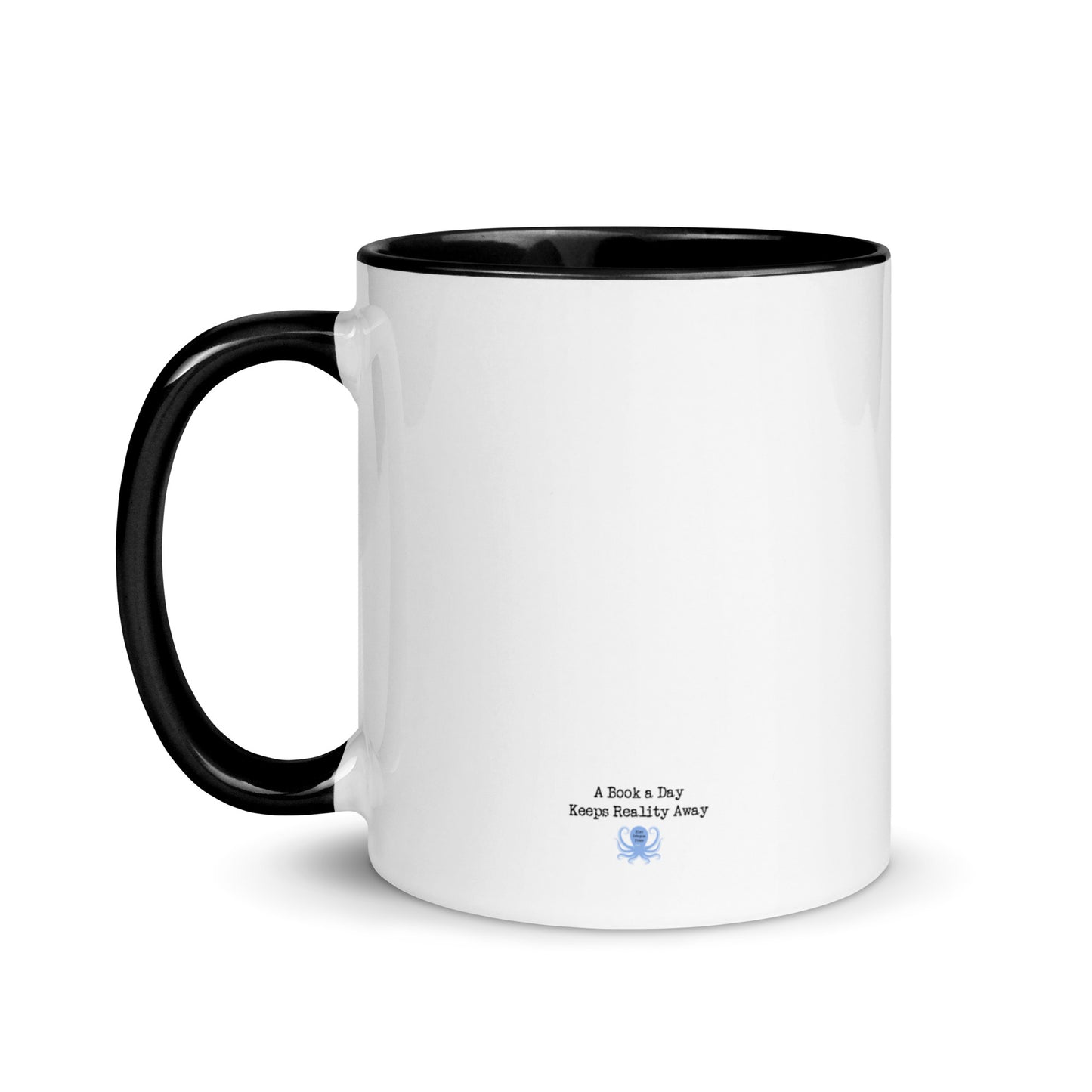 'Read All the Books' Blue Octopus Mug