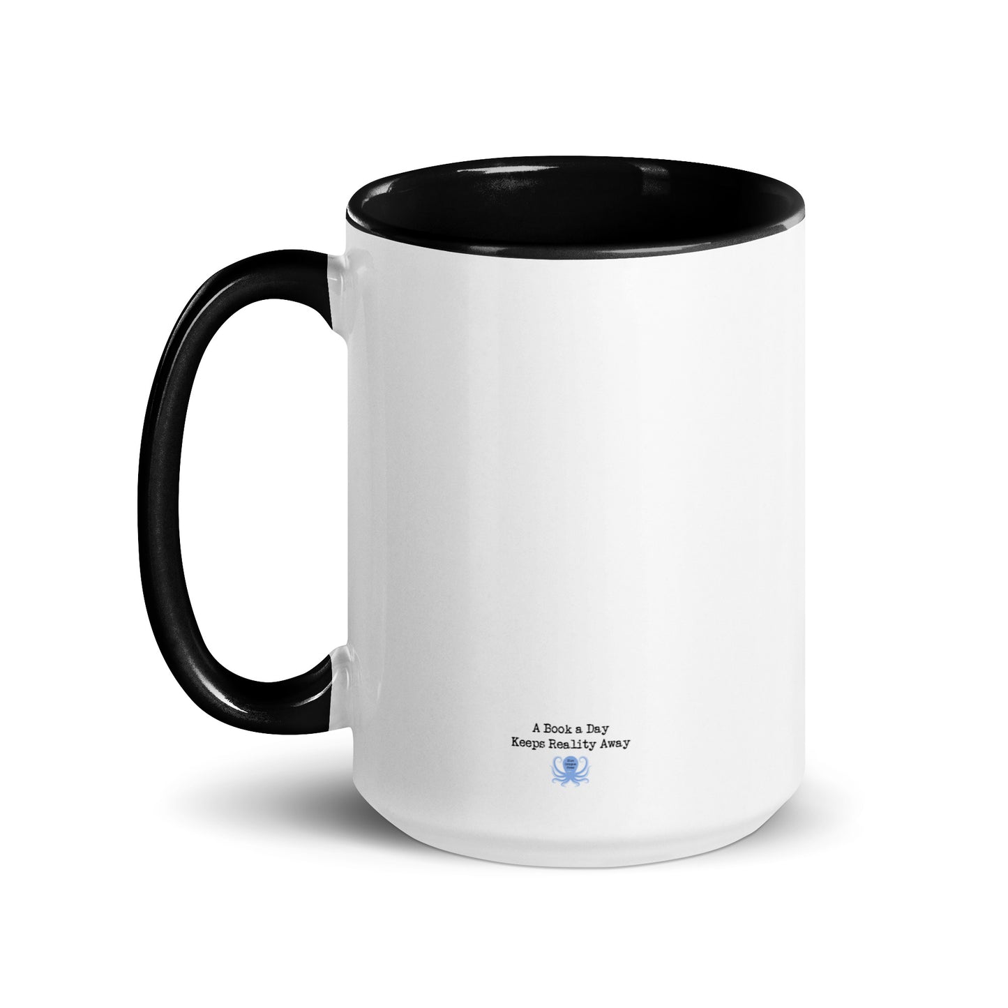 'Read All the Books' Blue Octopus Mug