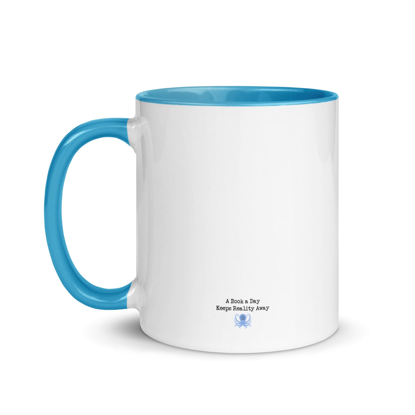 'Read All the Books' Blue Octopus Mug