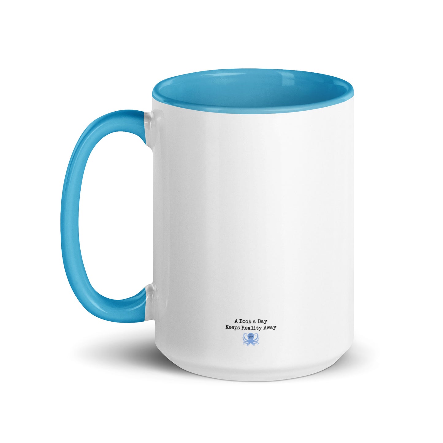 'Read All the Books' Blue Octopus Mug