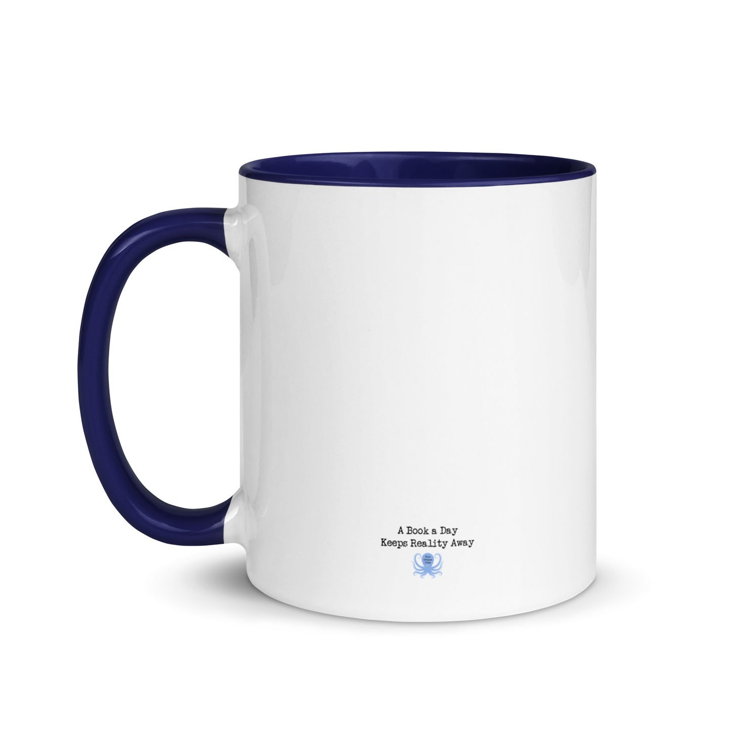 'Read All the Books' Blue Octopus Mug