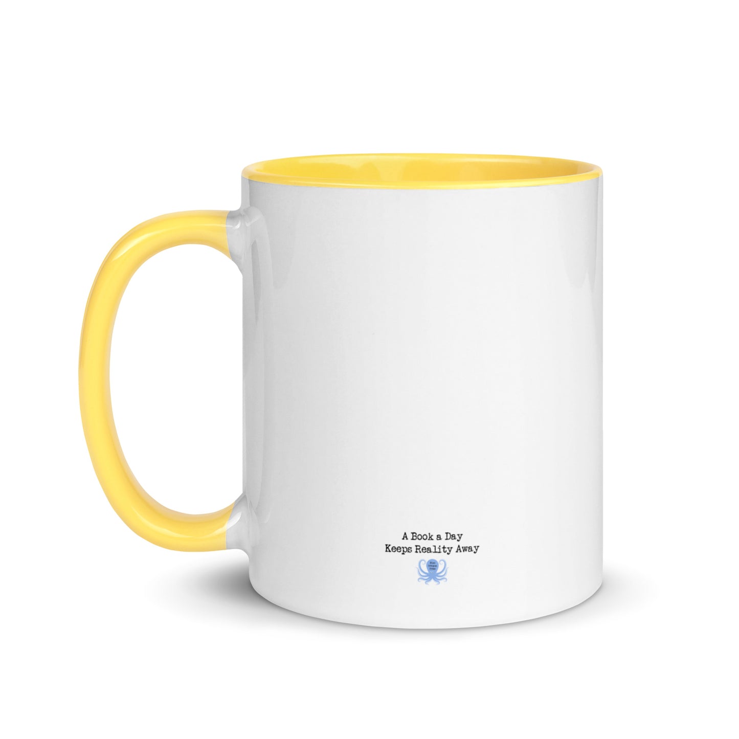 'Read All the Books' Blue Octopus Mug