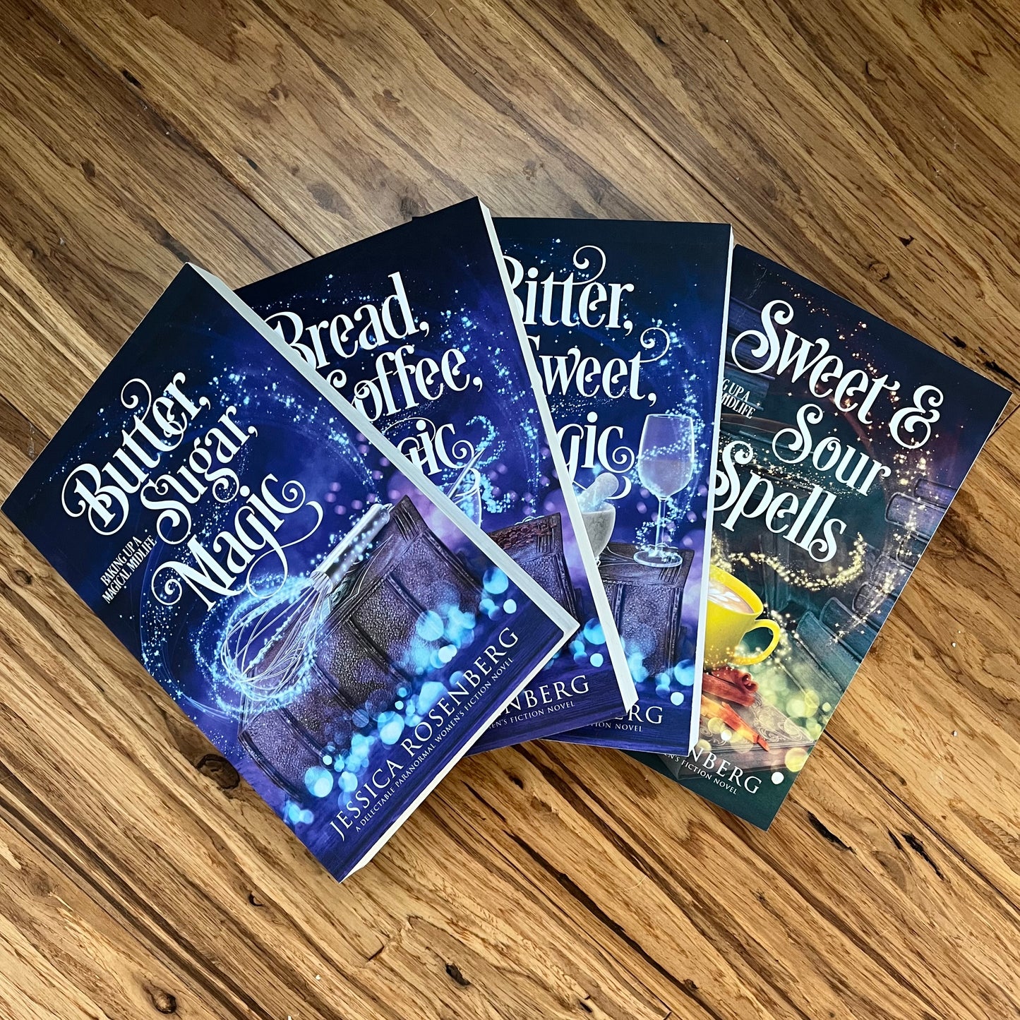 Baking Up a Magical Midlife Series - Witchy Paranormal Women's Fiction - 4 Book Bundle - Paperback Book Bundle