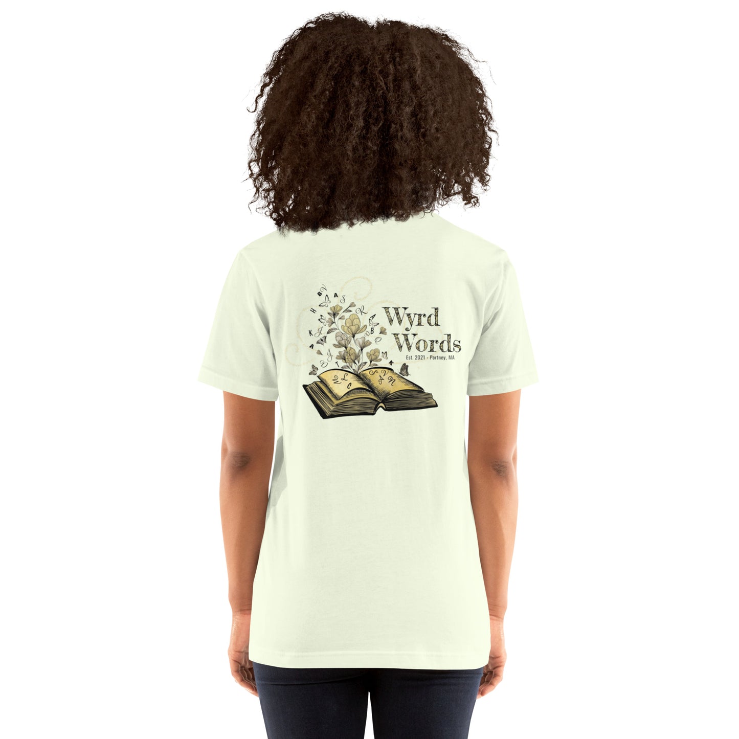 Wyrd Words Back Logo Unisex t-shirt